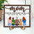Forever Your Babies We Will Be - Gift For Mom, Mother, Grandma, Wife - Personalized 2-Layered Wooden Plaque With Stand