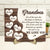 For All The Times We Forgot To Thank You - Gift For Mom, Grandma - Personalized 2-Layered Wooden Plaque With Stand