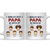 World's Best Papa As Voted By - Personalized Mug