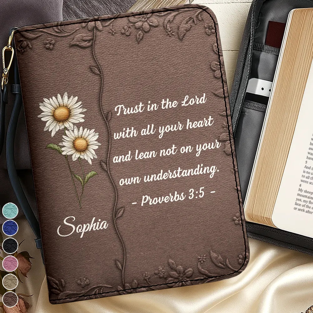Favorite Bible Verse With Birth Month Flower Personalized Bible Cove