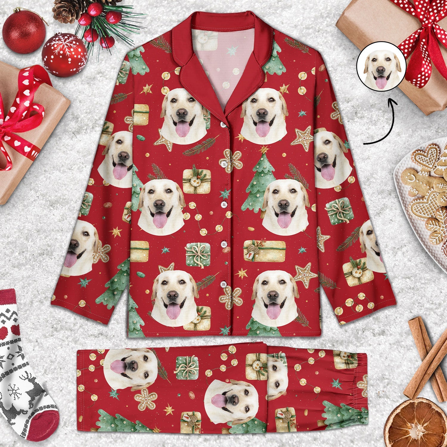 Personalized Pet Mom Xmas Canvas - Up to 4 Pets - Best Christmas Gift For Dog/Cat Lovers - 2T7CRT