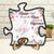 Never Forget That You Are The Piece Made The Difference - Gift For Mom - Personalized 2-Layered Wooden Plaque With Stand