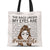 The Bags Under My Eyes - Gift For Mother - Personalized Zippered Canvas Bag