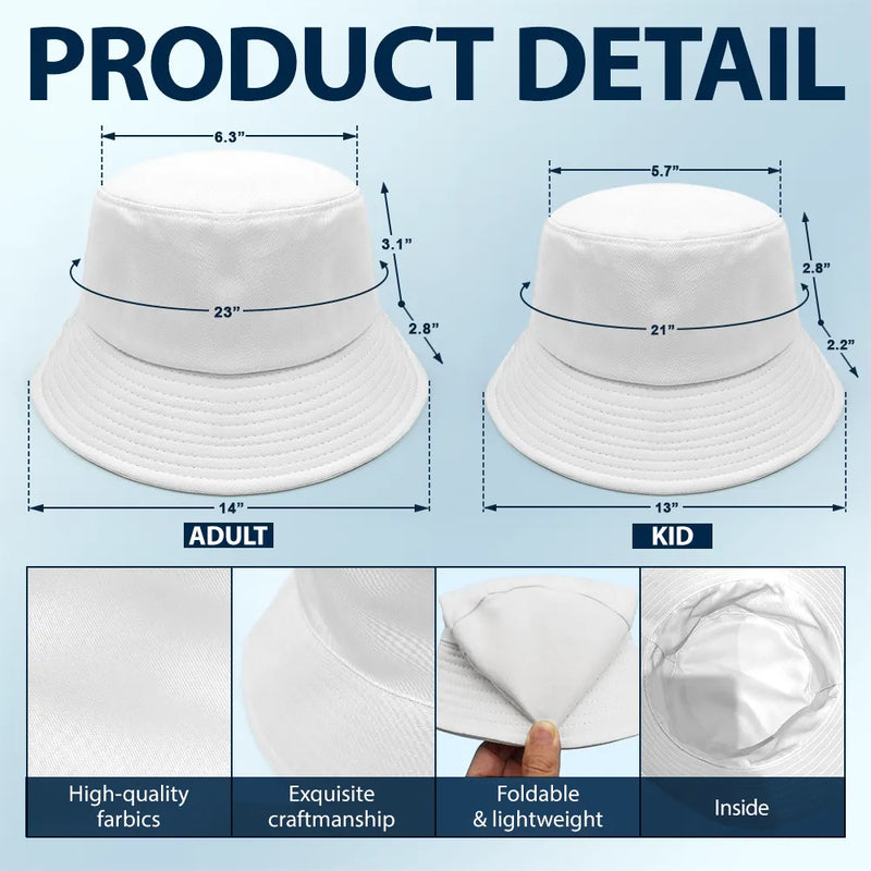 Dog Lovers,Dog Mom,Dog Dad,Gift For Women,Gift For Men,Happy,Gift For Yourself - Best Dog Mom Dog Dad Ever - Personalized Bucket Hat