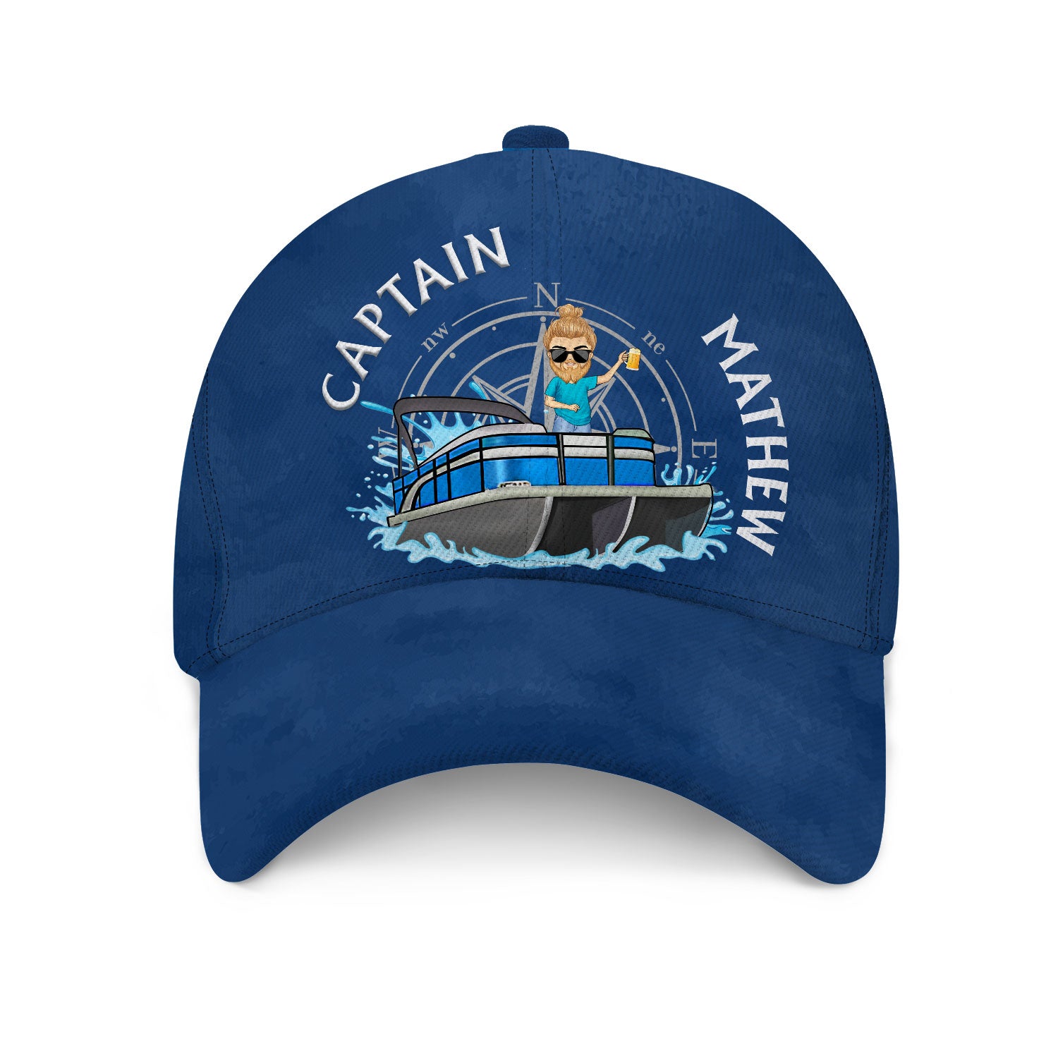 Couple Captain First Mate - Gift For Couples - Personalized Classic Cap