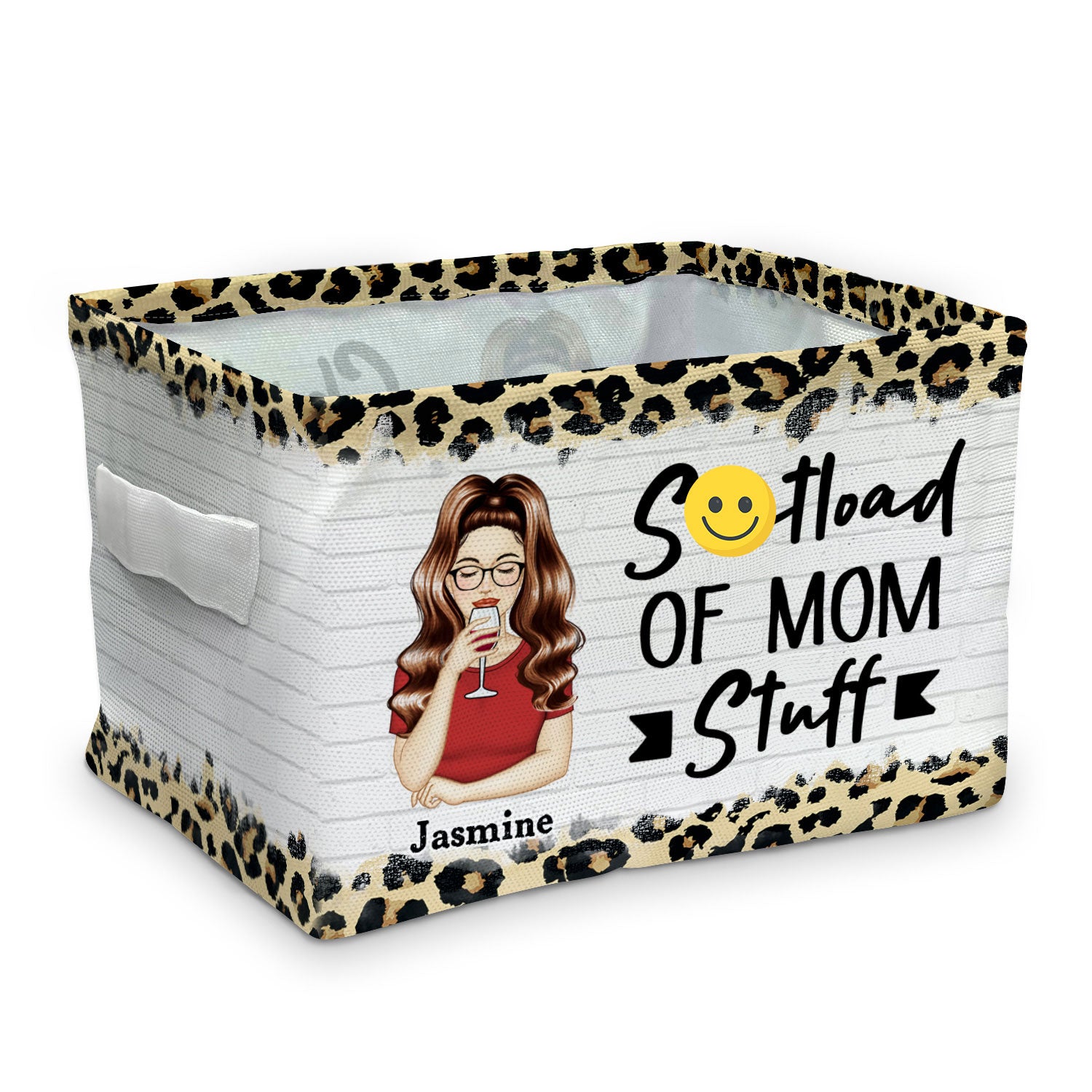 Mom Stuff - Gift For Mother - Personalized Storage Box