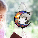 Memorial,Family,Sad - Look For Me In The Sunshine - Personalized Rainbow Suncatcher With Crystal Ball Prism