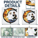 Memorial,Family,Sad - Look For Me In The Sunshine - Personalized Rainbow Suncatcher With Crystal Ball Prism