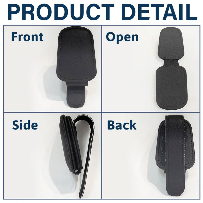 Drive Safe I Love You - Personalized Sunglasses Holder For Car Visor