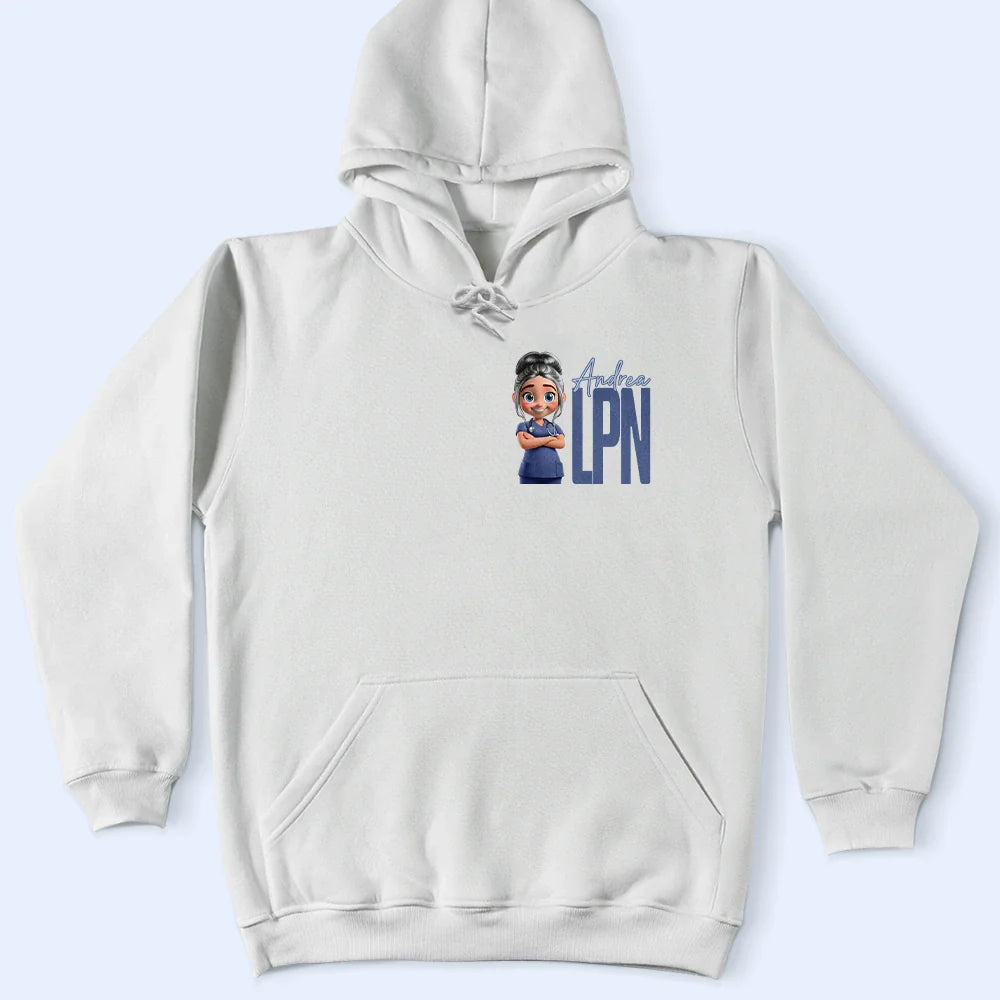 Nurse,Gift For Bestie,Gifts For Colleagues - Nurse Life Job Title - Personalized T Shirt