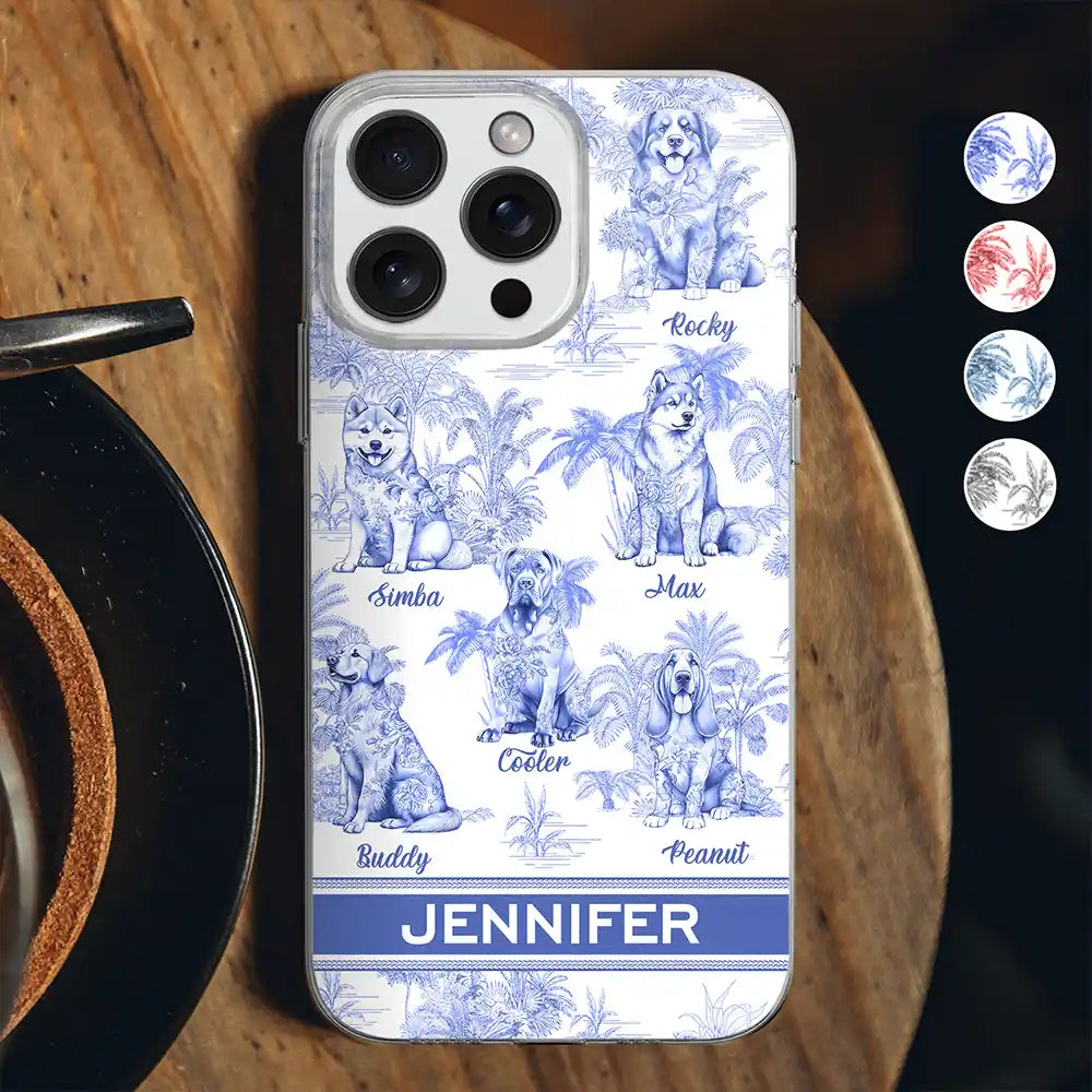 Toile De Jouy Dog Mom Toile De Jouy Dog Mom