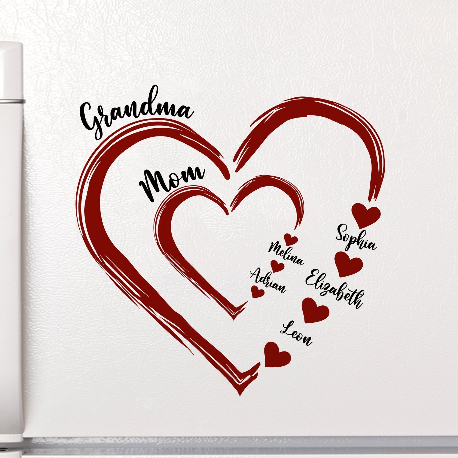 Mom's Grandma's Sweethearts - Gift For Mother, Grandmother