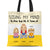 One Kid A Time - Gift For Mother - Personalized Zippered Canvas Bag