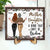 Mother & Daughters A Bond That Can't Be Broken - Gift For Mom, Mother, Grandma - Personalized 2-Layered Wooden Plaque With Stand