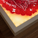The Only Thing Better Than Being Your Mother - Personalized LED Light Flower Shadow Box
