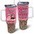 Flat Art So This Is Your Reminder - Gift For Mom, Daughter - Personalized 40oz Tumbler With Straw