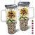 Nana, Mom, Auntie Sunflower - Birthday, Loving Gift For Mother, Grandma, Grandmother - Personalized 40oz Tumbler With Straw