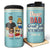 Dear Dad Great Job We're Awesome Thank You Young - Birthday, Loving Gift For Father, Grandpa, Grandfather - Personalized Custom 4 In 1 Can Cooler Tumbler