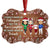 Chance Made Us Colleagues Office Worker - Christmas Gift - Personalized Custom Aluminum Ornament
