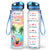 All I Need Is Water With Vitamin Sea Beach Summer - Personalized Custom Water Tracker Bottle