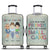 Best Friends We Are Like A Small Gang - Gift For BFF And Colleagues - Personalized Custom Luggage Cover