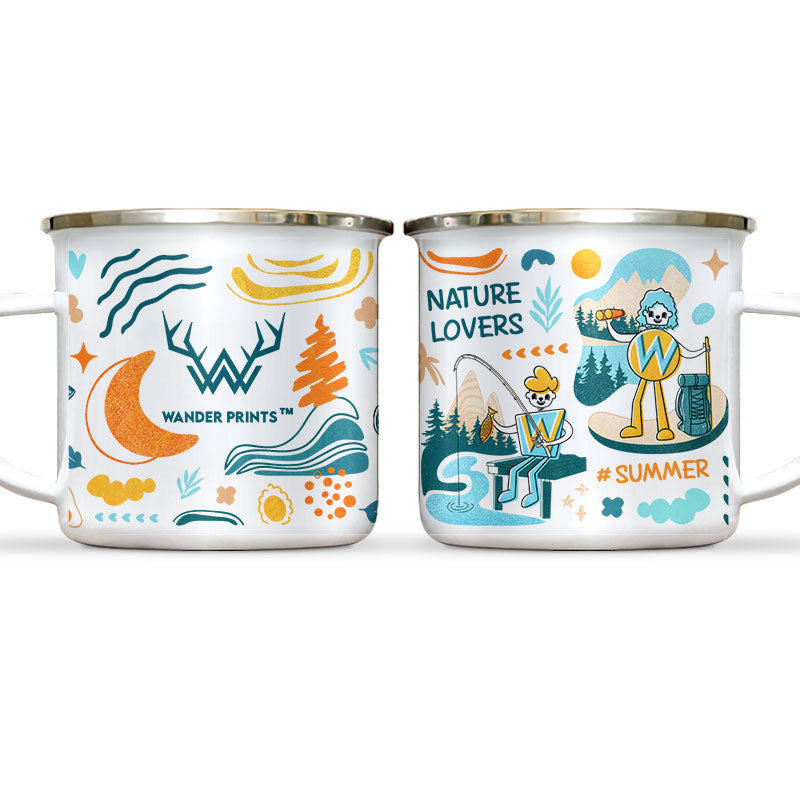 Nature Lovers Campfire Mug - Nature Lovers Summer Drinkware