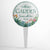 Succulent Garden Grown With Love - Garden Sign - Personalized Custom Circle Acrylic Plaque Stake
