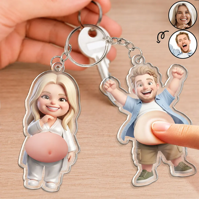 Squishy Acrylic Keychain
