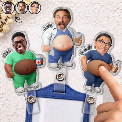 Squishy Badge Reel