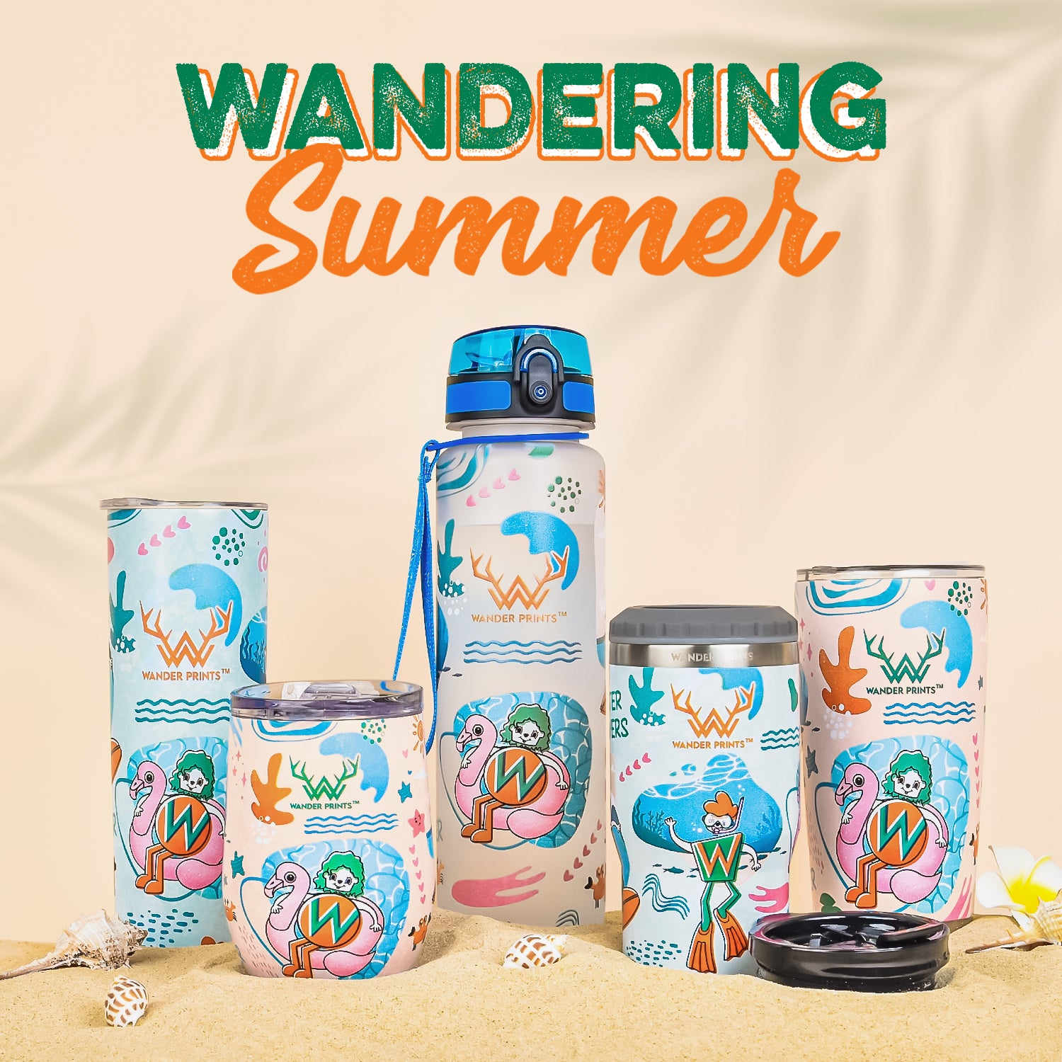 Wandering - Summer Drinkware Collection