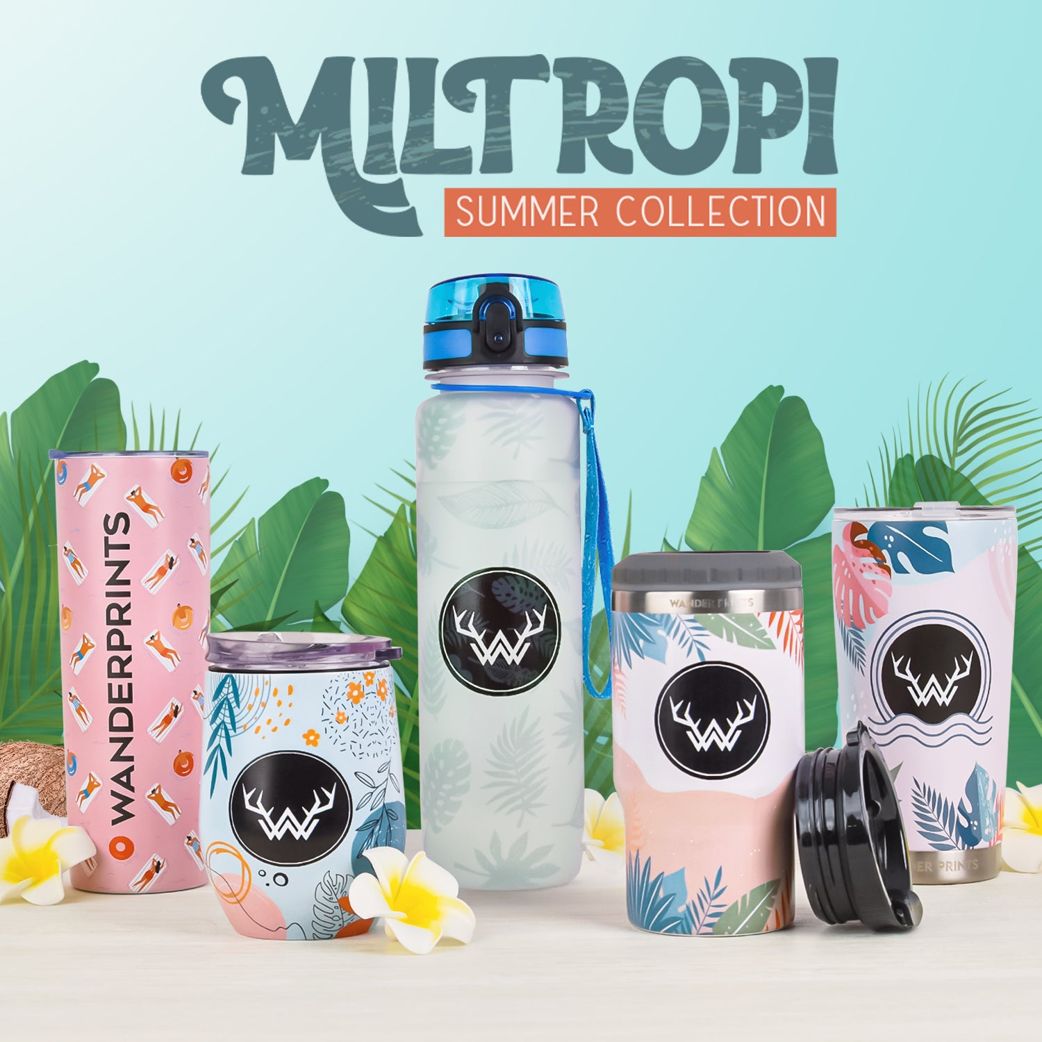 MilTropi - Summer Drinkware Collection