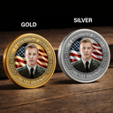 Independence Day,Veteran,Top Market,Photo,Proud - Custom Photo American Hero 250 Years Of Freedom - Personalized Commemorative Keepsake Coin