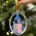 Gift For Bestie, Christmas, Love - Bestie A Long Time To Grow Old Friends - Personalized Metal Ornament