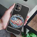 Independence Day,America 250th,Gift For Yourself,Happy,No Custom,Gift For Women,Gift For Men - 250th Anniversary Eagle US Independence Day - Clear Phone Case