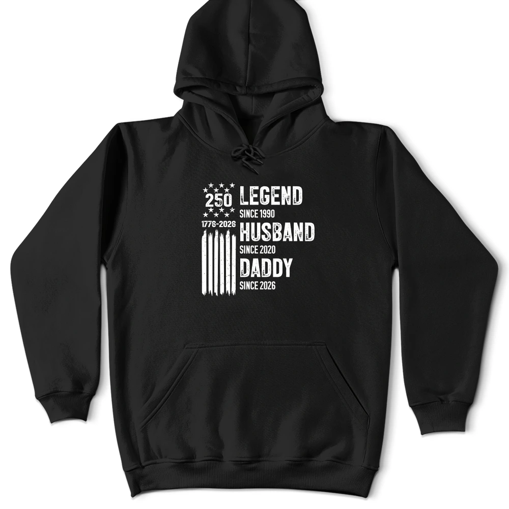 America 250th,Independence Day,Gift For Grandpa,Top Market,Proud,Icon - 250th Anniversary Legend Husband Daddy Grandpa - Personalized T Shirt