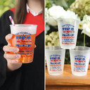 Independence Day,Family,America 250th,Proud - 250th Anniversary Thank You For Celebrating With Us - Personalized Frosted Cups
