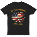 250th Anniversary US Independence Day - T Shirt