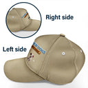 Pet Lovers,Dog Lovers,Cat Lovers,Funny - A Man And His Dog Because People Suck 3D Effect - Personalized Classic Cap