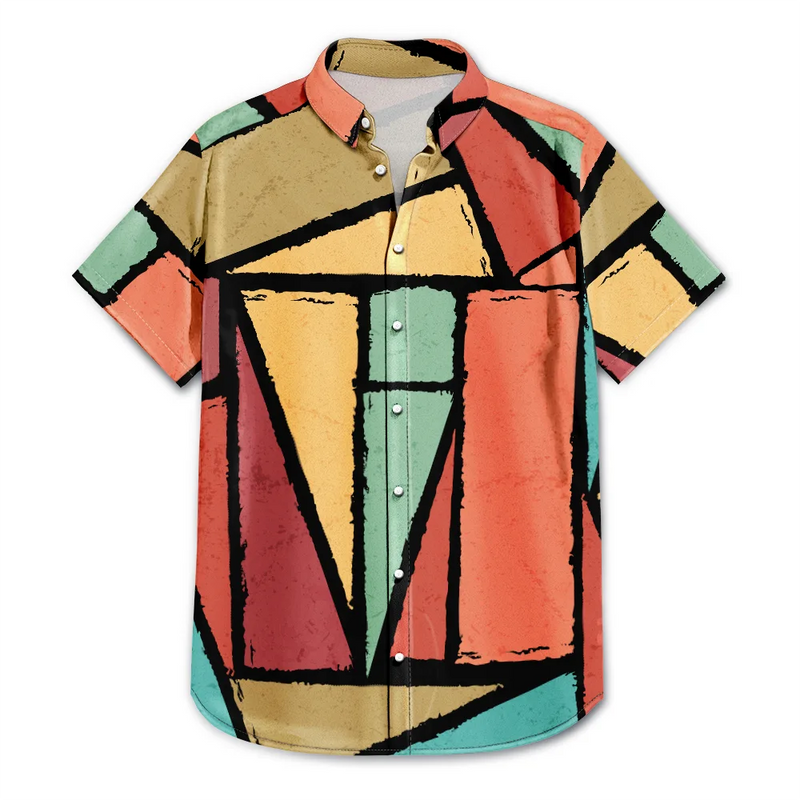 Gift For Grandpa,Gift For Father,Funny - 3D Cartoon Kid This Papa Grandpa Dad Belong To - Personalized Hawaiian Shirt