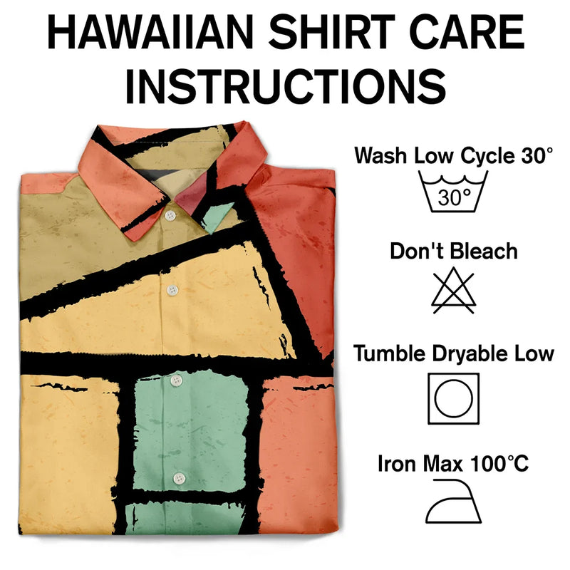 Gift For Grandpa,Gift For Father,Funny - 3D Cartoon Kid This Papa Grandpa Dad Belong To - Personalized Hawaiian Shirt