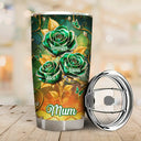 Gift For Mother,Gift For Grandma,Gift For Women,Love,Top Market - 3D Crystal Effect Roses Mom’s Everlasting Love - Personalized Tumbler