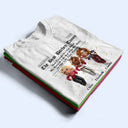 Gift For Bestie,Old Best friends,Gift For Sisters,Happy - 3D Effect Besties Here's To Another Year Of Us - Personalized T Shirt