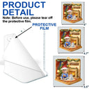 Gift For Couples,Gift For Husband,Gift For Wife,Pet Lovers,Pet Couple,Dog Lovers,Dog Couple,Christmas,Happy,Non-Eng - 3D Effect Christmas Family - Personalized Custom Shaped Acrylic Ornament