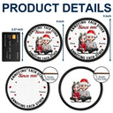 Gift For Husband, Gift For Wife, Gift For Boyfriend, Gift For Girlfriend, Love, Gift For Couples, Christmas - 3D Effect Couple Annoying Each Other - Personalized 2-Layered Wooden Ornament