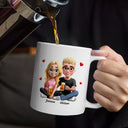 Gift For Couples,Old Couples,LGBT,Gift For Women,Gift For Men,Love - 3D Effect Couple I'd Find You Sooner And Love You Longer - Personalized Mug
