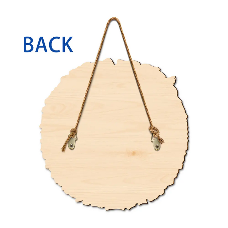 Family,America 250th,Independence Day,Happy - 3D Effect Eagle Wreath 250th Anniversary - Personalized Custom Shaped Wood Sign