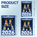 Family,Pet Lovers,Pet Mom,Pet Dad,Pet Couple,Dog Lovers,Dog Couple,Dog Mom,Dog Dad,Cat Lovers,Cat Mom,Cat Dad,Cat Couple,Happy,Single Mom,Single Dad,LGBT,Gift For Grandpa,Gift For Grandma,Gift For Grandkids - 3D Effect Family Sitting Together - Personalized Acrylic Car Hanger