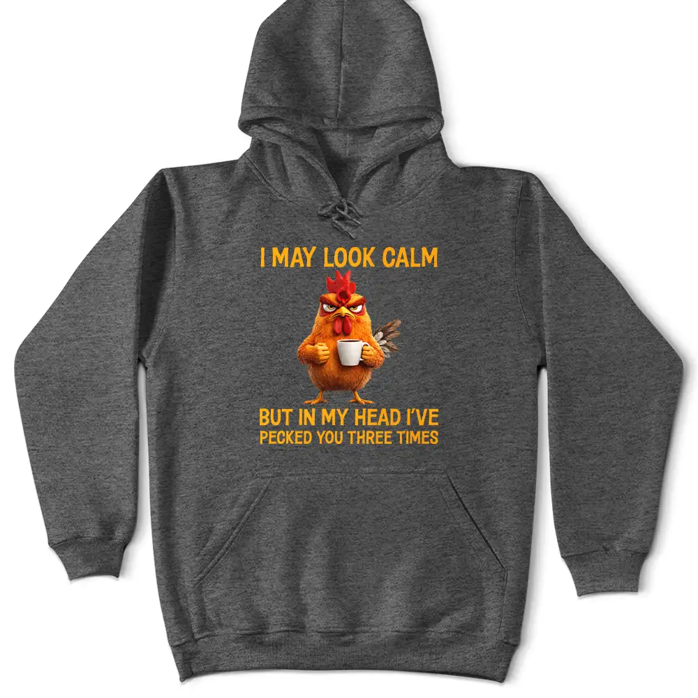Gift For Yourself, Gift For Women, Gift For Men, Funny - 3D Effect Funny Chicken I've Pecked You - Personalized T Shirt
