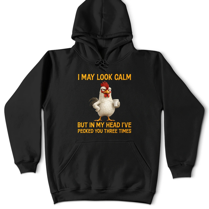Gift For Yourself, Gift For Women, Gift For Men, Funny - 3D Effect Funny Chicken I've Pecked You - Personalized T Shirt