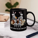 Gifts For Colleagues, Funny, Gift For Women, Gift For Men - 3D Effect Funny Donkey Coworkers Best Team Ever - Personalized Mug